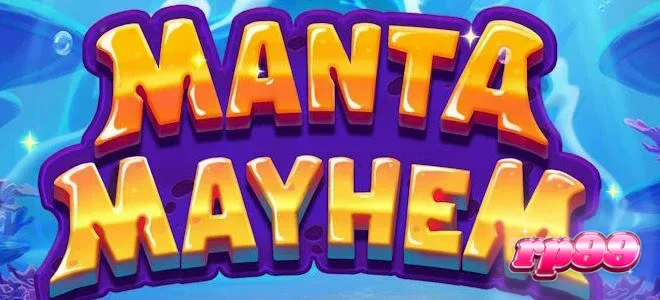 Visual atmosferik dari Manta Mayhem dengan latar belakang laut dalam yang gelap dan misterius.